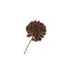 Countryfield Kunstbloem Taraxacum 3x bruin - 8 x 20 x 80 cm
