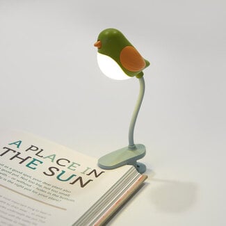 Balvi Boeklampje Birdie groen