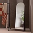 Woood SolariI Passpiegel 175 X 60 cm hout hoogglans donkerbruin [fsc]