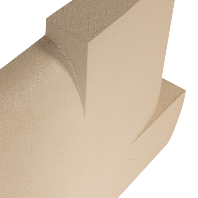 Woood Wanddeco Tide betonlook zand