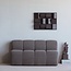 Woood Wanddeco Axis betonlook bruin
