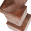 Woood Ornament Draxa schulptuur hout bruin