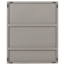 Woood Wanddeco Numa betonlook grijs