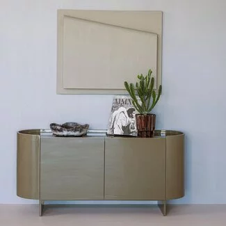 Woood Wanddeco Numa betonlook grijs