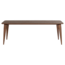Woood Eettafel Rubo 220 x 95 cm mangohout bruin