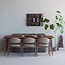 Woood Eettafel Rubo 220 x 95 cm mangohout bruin