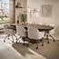 WoonStijl Eettafel Arcadia deens ovaal 240cm Massief acacia bruin