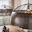 WoonStijl Hanglamp Screen open 2-lichts Ø60cm Antiek koper