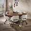 WoonStijl Eettafel Arcadia triangle 165cm Acacia bruin
