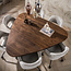 WoonStijl Eettafel Arcadia triangle 165cm Acacia bruin