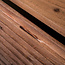 WoonStijl Wandschap Circular 1 lade Ø50cm Acacia bruin