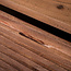 WoonStijl Wandschap Circular 1 lade Ø50cm Acacia bruin