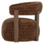 Woood Foon Fauteuil 3d Structuurstof Bruin [fsc]