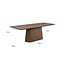Richmond Interiors  Eettafel Windsor walnoot 230