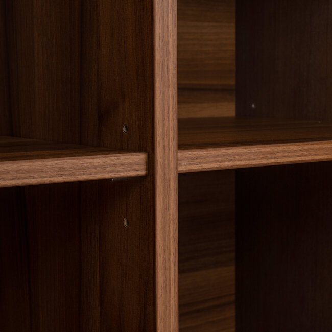Richmond Interiors  Vakkenkast Windsor Walnoot 120 cm