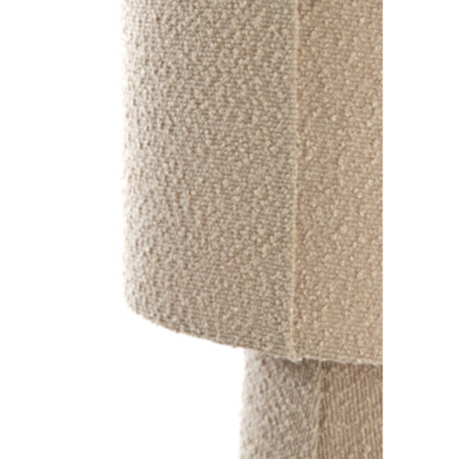 Light en Living Vloerlamp Fenna zand Ø40 x 165 cm