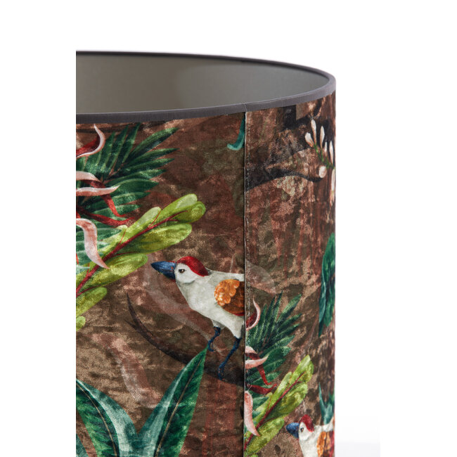 Light en Living Kap cilinder 20-20-15 cm PASSARO bruin