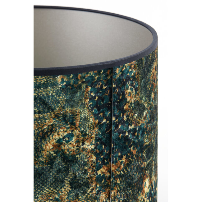Light en Living Kap cilinder 20-20-15 cm KEYON groen