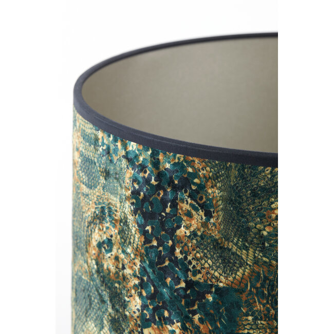 Light en Living Kap cilinder 20-20-15 cm KEYON groen