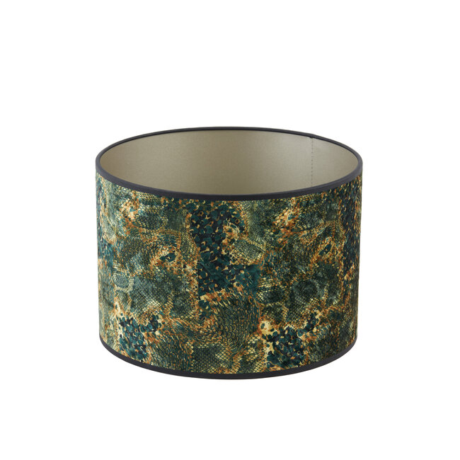 Light en Living Kap cilinder 20-20-15 cm KEYON groen