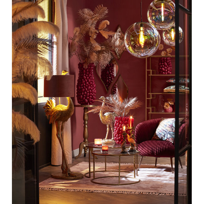 Light en Living Hanglamp Ø30 cm MEDINA glas rainbow+zwart showroommodel