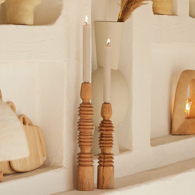 Light en Living Kandelaar Ø7,5x45,5 cm AFIFE hout naturel