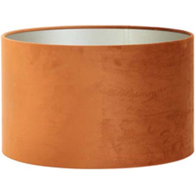 Light en Living Kap cilinder 20-20-15 cm VELOURS terra