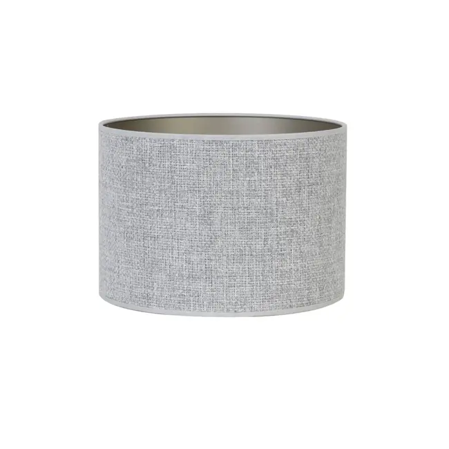 Light en Living Kap cilinder 20-20-15 cm SAVERNA licht grijs