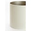 Light en Living Kap cilinder 40-40-49 cm VELOURS off white