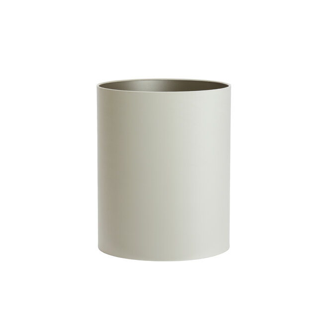 Light en Living Kap cilinder 40-40-49 cm VELOURS off white