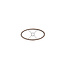 Light en Living Kap ovaal recht smal 45-21-32 cm Brandy bruin
