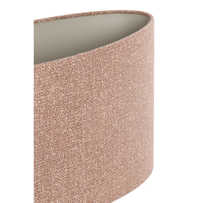 Light en Living Kap ovaal recht smal 45-21-32 cm Brandy bruin