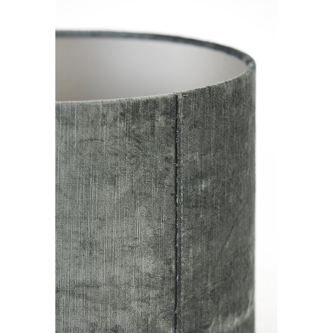 Light en Living Kap cilinder 25-25-18 cm GEMSTONE antraciet