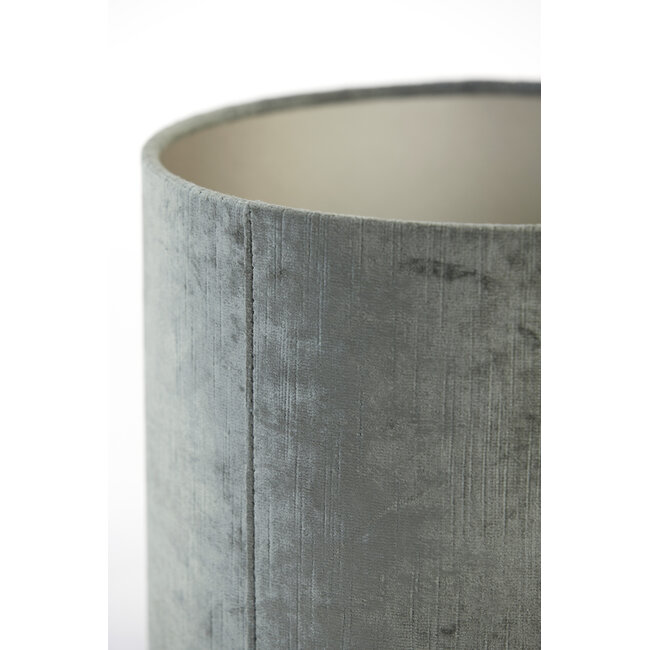 Light en Living Kap cilinder 25-25-18 cm GEMSTONE antraciet
