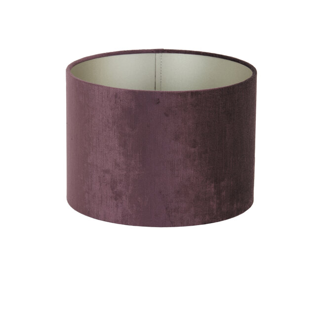Light en Living Kap cilinder 25-25-18 cm GEMSTONE aubergine