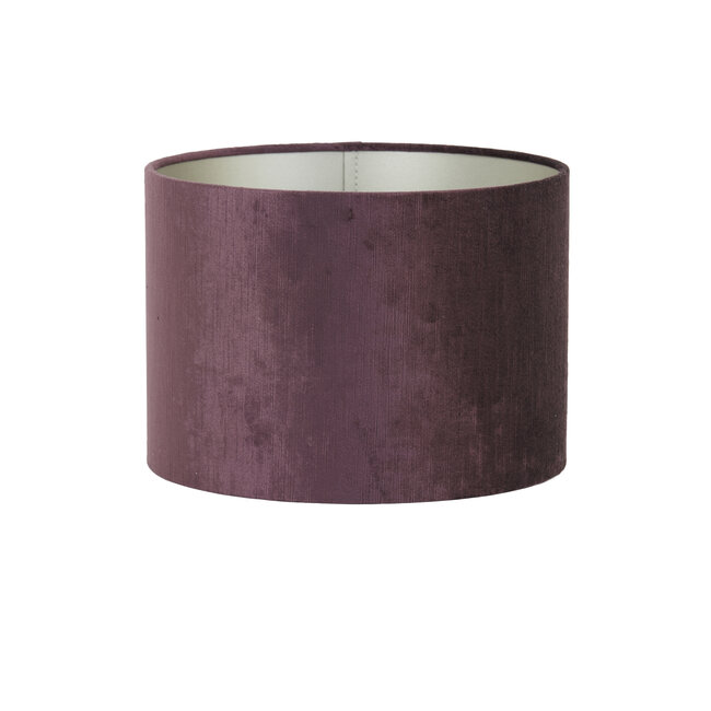 Light en Living Kap cilinder 25-25-18 cm GEMSTONE aubergine