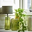Light en Living Lampenkap textiel tweed 25x25x18cm groen