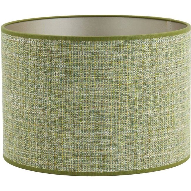 Light en Living Lampenkap textiel tweed 40x40x30 cm groen