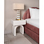 Richmond Interiors  Nachtkastje Bennet coconut milk 1 Lade