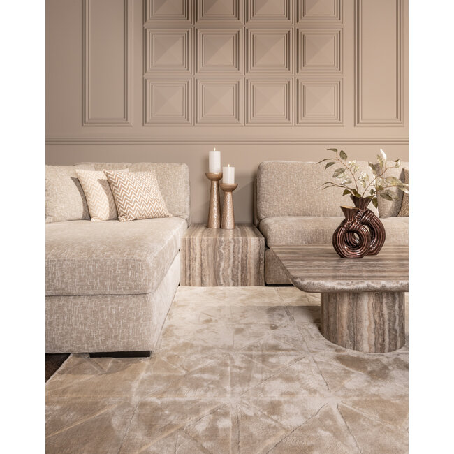 Richmond Interiors  Sofa-element Dulce grijs coffee table
