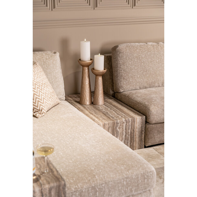 Richmond Interiors  Sofa-element Dulce grijs coffee table