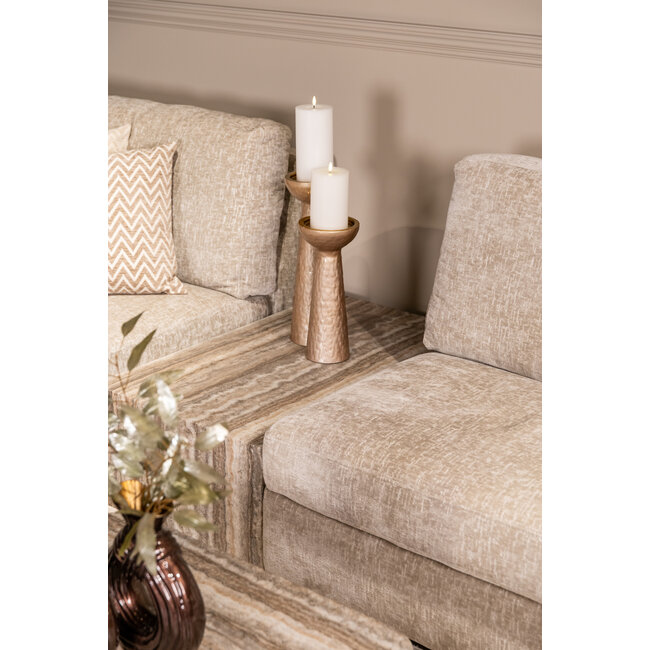 Richmond Interiors  Sofa-element Dulce grijs coffee table