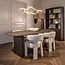 Richmond Interiors  Eettafel Castello Smoked charchoal 230