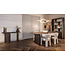 Richmond Interiors  Eettafel Castello Smoked charchoal 230