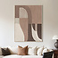 Richmond Interiors  Wall art Tatu links bruin
