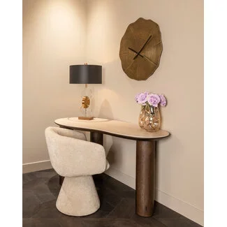 Richmond Interiors  Eetkamerstoel Madeline mocca chunky draaibaar