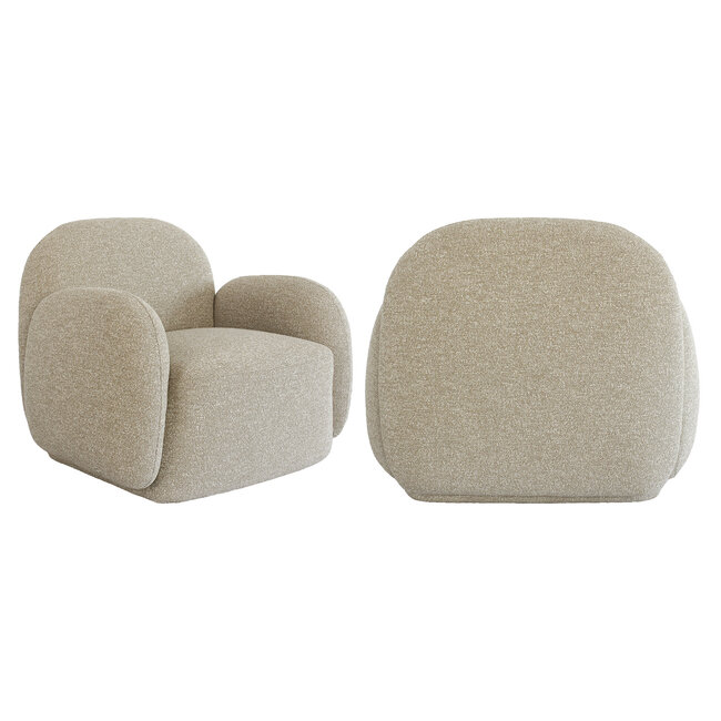 Richmond Interiors  Lounge stoel Roxy lodge beige