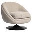 Richmond Interiors  Lounge stoel Nodo naturel chunky draaibaar