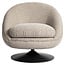 Richmond Interiors  Lounge stoel Nodo naturel chunky draaibaar