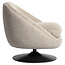 Richmond Interiors  Lounge stoel Nodo naturel chunky draaibaar